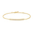 Gold Pavé Bar Bracelet
